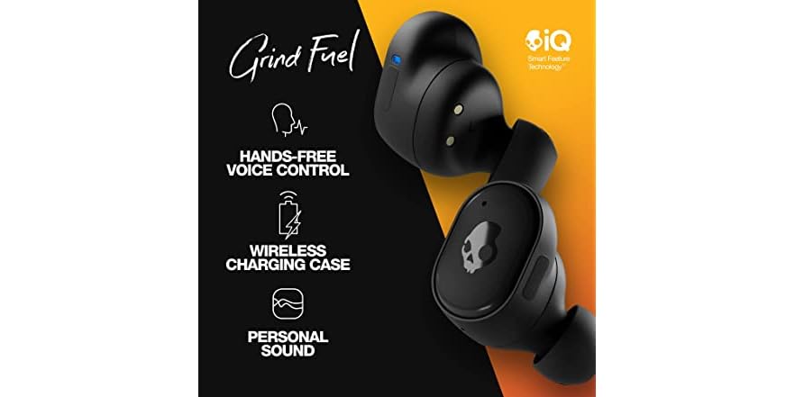 (NEW) Skullcandy Grind Fuel True Wireless Earbuds