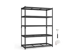 SONGMICS 5-Tier Steel Storage Shelves  2,200 lb Load