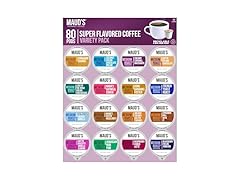 80CT Maud's Super Flavored Coffee Pods Variety
