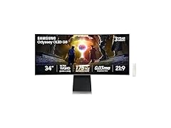(NEW) Samsung 34" Odyssey OLED G8 (G85SD) UWQHD Curved Gaming Monitor