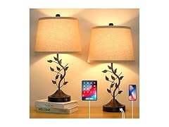 Barith Leaf Table Lamp Set of 2