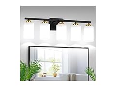 VerRon 5-Light Bathroom Light Fixtures, 31"