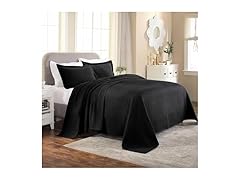 Superior Cotton Lightweight Bedspread Set, Basketweave Matelass