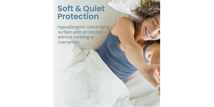 SafeRest Waterproof Mattress Protector