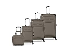 Charleston 4 Piece Luggage Set  (Mocha)