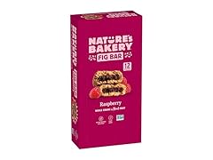 12PK Nature’s Bakery Whole Wheat Fig Bars, Raspberry