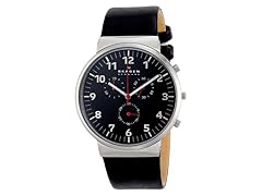 Skagen SKW6100 Chronograph Ancher Black Watch