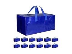 HealSmart 12 Pack Oversized Heavy Duty Moving Bags