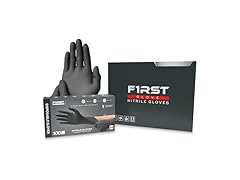  Nitrile Gloves 3.5 Mil Thick Black