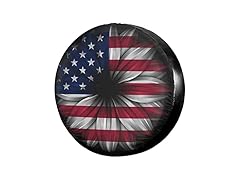 USA Flag Abstract Flower Spare Cover