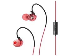 Sport-Fi In-Ear Headphones w/ Inline Mic & Remote
