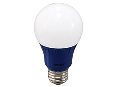 Blue LED A19 Light Bulb, 4 pack