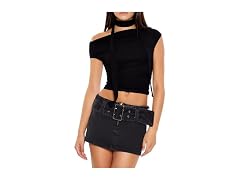 Forever 21 Women (S) Off-the-shoulder Crop Top Set