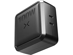 NOCO 100W Dual USB-C Port GaN Power Adapter with PD 3.0, QC 4.0+, and PPS