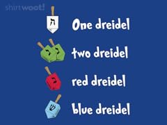 Hanukkah One Dreidel Two Dreidel