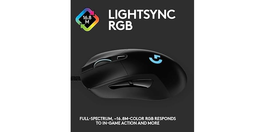Logtech Hero Logitech G403 Hero 25K Gaming Mouse