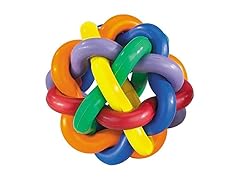 Multi Pet Nobbly Wobbly Dog Rubber Ball-Medium