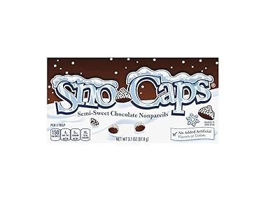 $19.99, Was $32.97, 39% Off! Sno-Caps Semi-Sweet Choc Nonpareils 15pk dealfomo