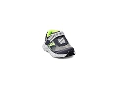 Kid's Saucony Boys Ride 10 Jr Grey/Green (11)