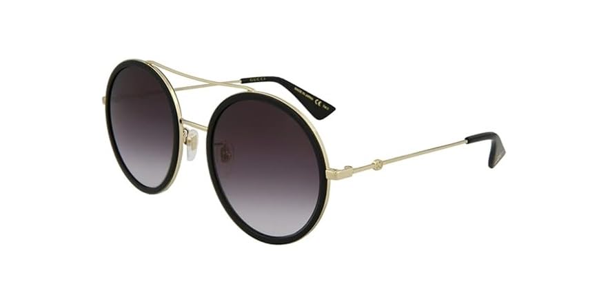 Gucci - Woman - Gold - Sunglasse