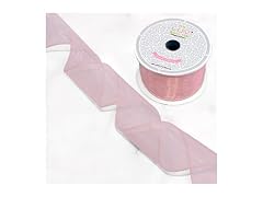 LUV RIBBONS Creative Ideas Wired 2.5 Inch Organza