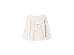 GAP Girls Long Sleeve Logo Tee T-shirt