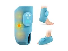 DeMoce Heated Ankle Wrap with Massage