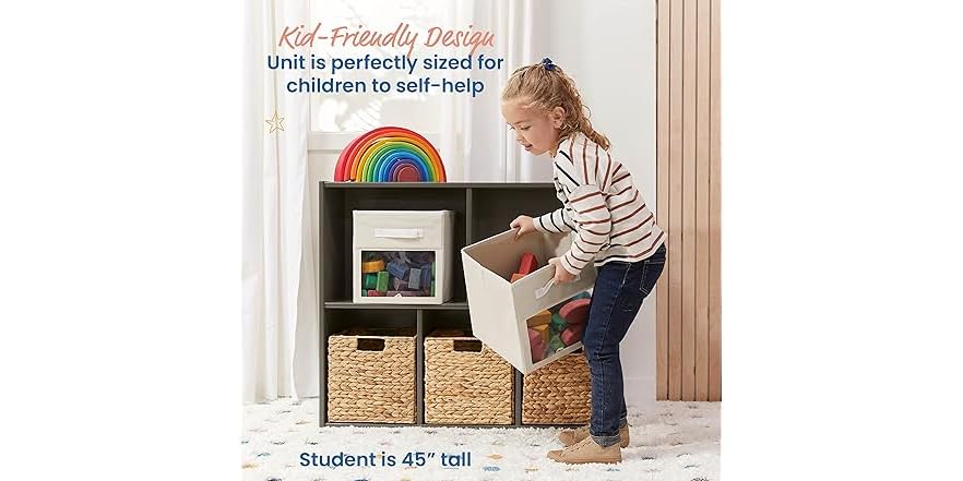 ECR4Kids Streamline 5-Compartment Storage Cabinet