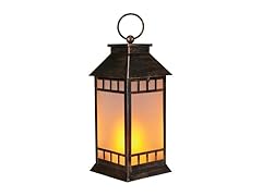 18'' Glass Solar Lantern