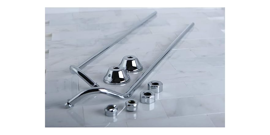 Kingston Brass Vintage Double Offset Bath Supply