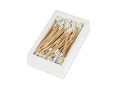 Abbott Collection Daisy Cocktail Picks. 100 Pieces. 