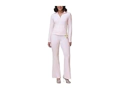 Juicy Couture Women Heritage Mockneck Zip Front