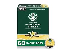 66CT Starbucks K-Cup Coffee Pods, Vanilla