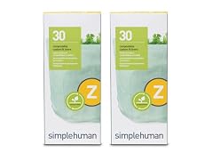 simplehuman Code Z 60ct Compostable Liners