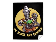 To Nurse and Protect Mink Blanket