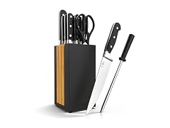 14 Pieces Kitchen Knife Block Set