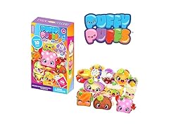 Puffy Puffs 3D Characters Stickers 10Pk