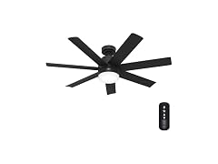 Hunter Fan 52 inch Indoor/Outdoor Matte Black Ceiling Fan