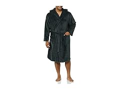 AE Mens MidLength Plush Bathrobe