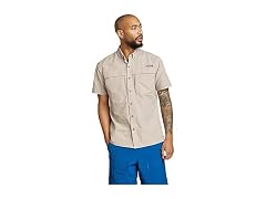 Eddie Bauer Men (L) Short Sleeve Ripstop Shirt