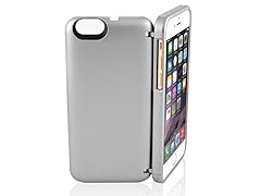iPhone 6 Case with Hinged Back - Silver
