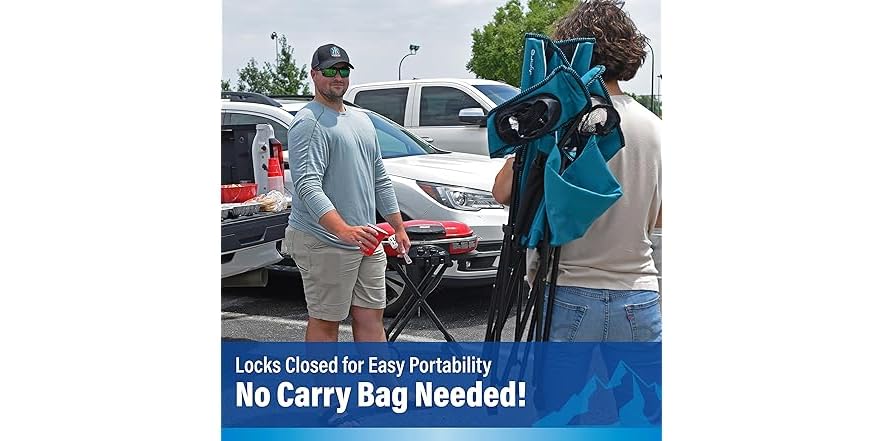 Kijaro Chairs Michigan Wolverines Tailback Folding Chair - Portable - View #5