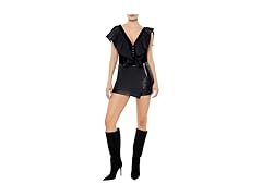 Forever 21 Women (L) Ruffle Bodysuit