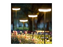 Waterproof Solar Pathway Lights 4 Pack