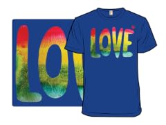 Watercolor Rainbow Love