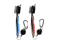 Walkpet Pack of 2 Golf Club Brush Groove