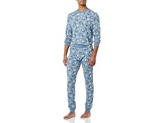 Amazon Essentials Men's Pajama Sleep Sets Pooh