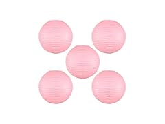 small colorful round paper lampshade