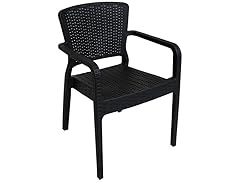 Sunnydaze Decor TLA-767 Segonia Arm Chair Black