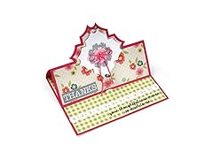 Sizzix Thanks Clear Stamps by Stephanie Barnard